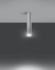 LAMPA sufitowa SL.0435 metalowa OPRAWA tuba downlight biała