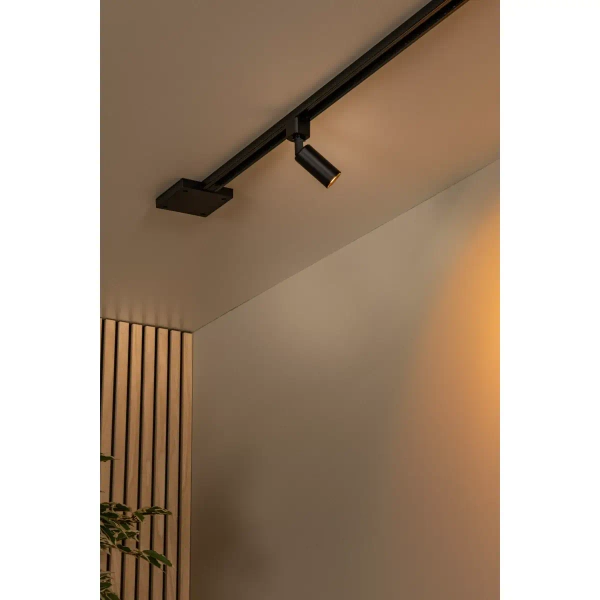 Jednoobwodowa lampa sufitowa do systemu szynowego RITMO 09960/01/30 czarna