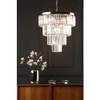 Pałacowa lampa wisząca Angel ANG0808 Dar Lighting kryształ chrom przezroczysta