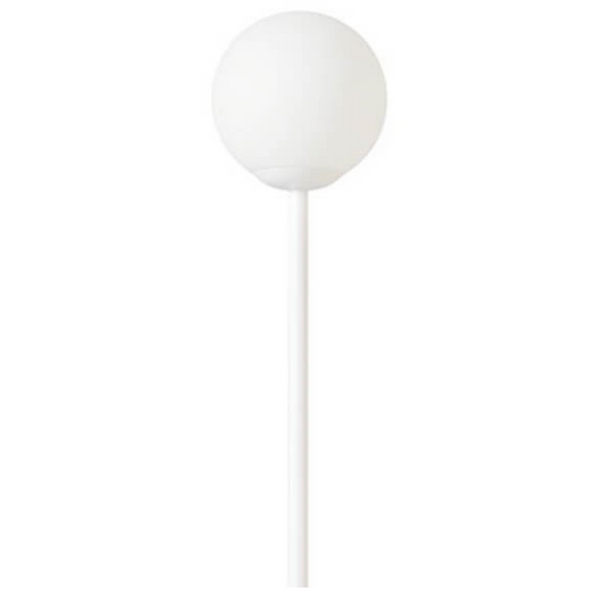 Lampa podłogowa Pinne Floor 1080A kulista do pokoju biała