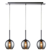 Molekułowa lampa wisząca MONIC MD1629-3A Copper szklana balls miedziana