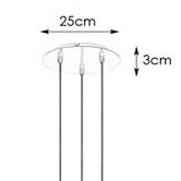 LAMPA wisząca BRONX 108099 Markslojd metalowa OPRAWA loftowy ZWIS kaskada brąz