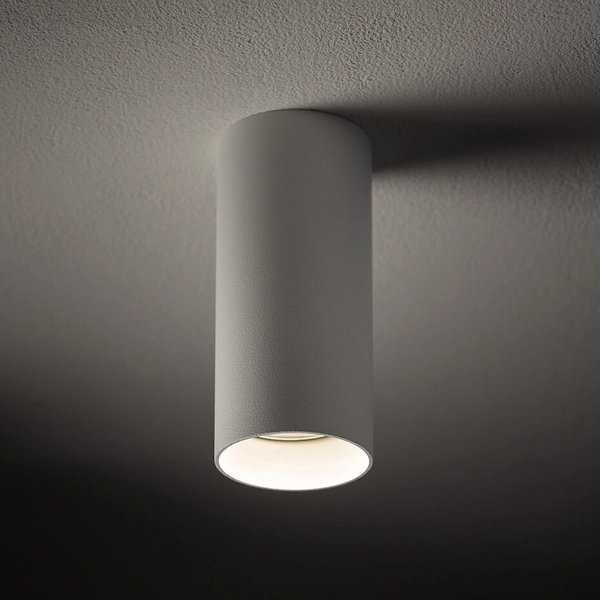 Lampa sufitowa punktowa Mono 10776 Nowodvorski tubka na korytarz biała