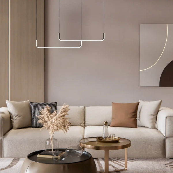 Salonowa lampa wisząca HORIZON ML1180 LED 22W 4000K czarna