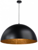 Lampa wisząca kopuła Sfera 30138 do holu czarna miedziana