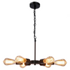 Zwis do salonu Sparta 36-09395 Candellux gwiazda loft czarny