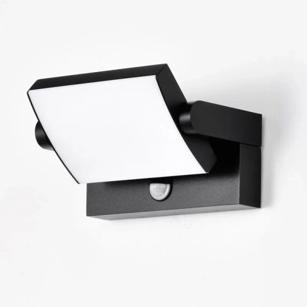 Regulowany kinkiet DURANTE czarny AZ6536 1xLED 21W z czujnikiem