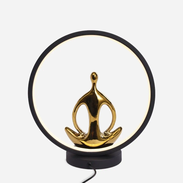 Dekoracyjna stołowa lampa YOGA ED81F134U LED 4W 3000K czarna