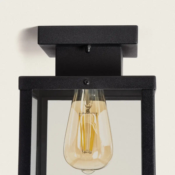 Sufitowa lampa zewnętrzna Gardena Moderno ABR-KZKP-E27 Abruzzo IP44 czarny