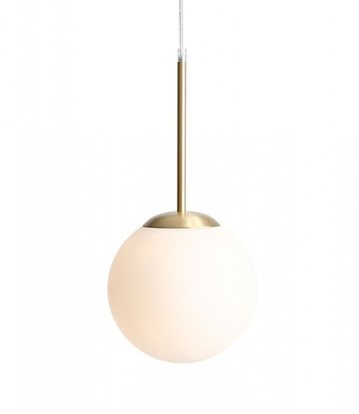 Lampa wisząca do salonu Bosso 1087L40 Aldex kule złota