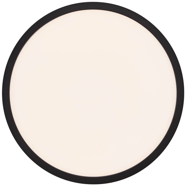 Plafon okrągły do salonu Tuco HK19148S76 LED 21W biały czarny