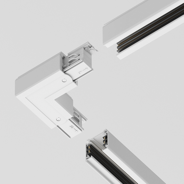 Złączka zewnętrzna do systemu 3-fazowego Trinity TRA005CL-31W-L Maytoni biała