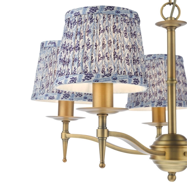 Żyrandol regulowany Marble MAR0545-EH Dar Lighting świecznikowy zwis mosiężny