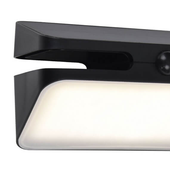 Elewacyjny kinkiet czujnik ruchu AERO 6919501330 LED 8,6W 4000K IP54 czarny