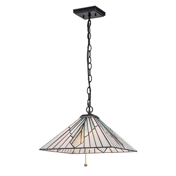 Zwisająca lampa z regulacyjną Alderley TF-ALDERLEY-P szklana kolorowa