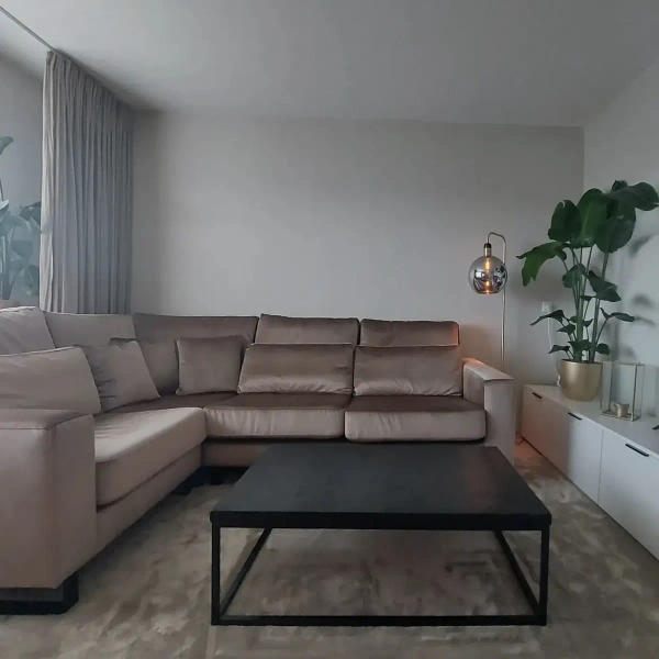 Stojąca lampa do salonu Julius 34738/01/65 Lucide loft czarna złota