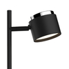 Stołowa lampka ruchoma KUBIK 318428 tuba LED 4,2W 3000K czarna