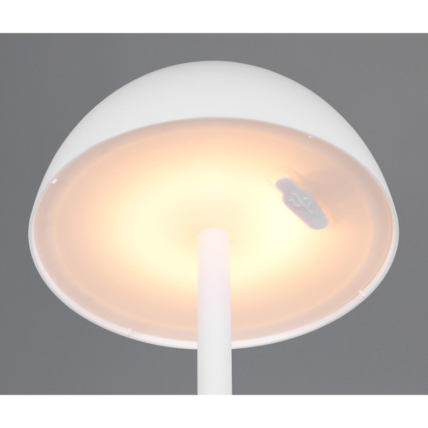 Stołowa lampka ze ściemniaczem Ricardo R54106131 IP54 LED 2W 3000K biały