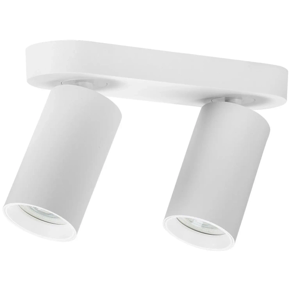 Regulowany plafon sufitowy Yorli 73086 z tubkami punktowy biały