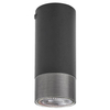 Sufitowa LAMPA tuba ZIRCON 5074 Rabalux metalowy downlight nowoczesny do kuchni czarny