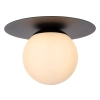 Salonowa lampa sufitowa TRICIA 79187/01/30 Lucide bańka czarna biała