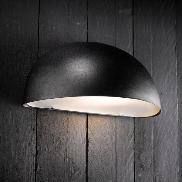 Zewnętrzny kinkiet ścienny Scorpius 21751003 Nordlux kopuła IP33 czarna