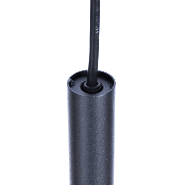 Minimalistyczna lampa wisząca Gelato K-4860 Kaja czarna lampa do holu