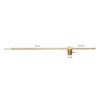 Kinkiet ścienny Sparo ST-10669W2 gold Step LED 8W 3000K stick złoty
