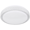Plafon LAMPA sufitowa OVI 41749-12 Globo okrągła OPRAWA glamour LED 12W 3000K - 6500K crystal biały - przezroczysty