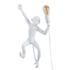 Ścienna lampa małpka Monkey ABR-KAR3-B Abruzzo dekoracyjna biały