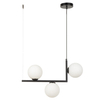 Lampa wisząca molekułowa Andy 33609 Sigma nad stół kule czarna biała