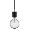 Dekoracyjna lampa wisząca Siv 45883003 Nordlux marmur czarny