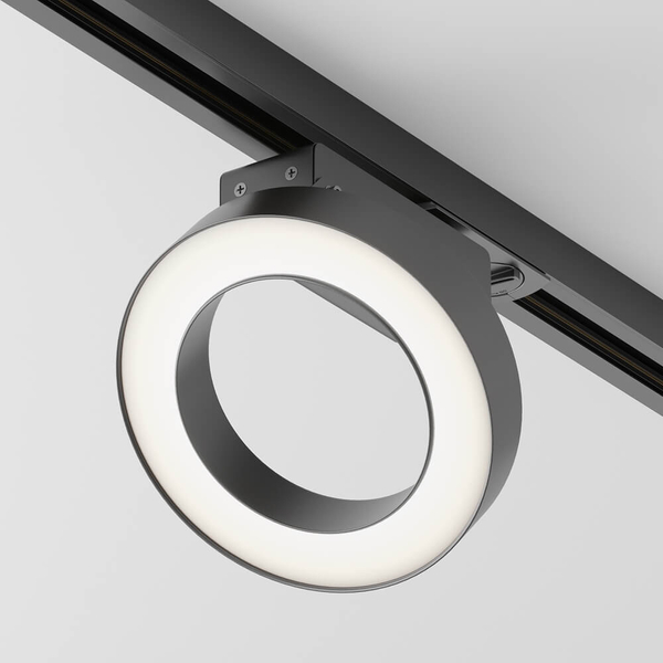Szynowa lampa sufitowa 1-faz ścieżka świetlna Rim TR044-1-12W3K-B LED 12W 3000K czarna
