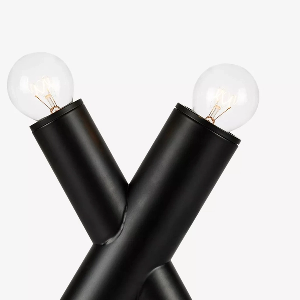 Lampka na komodę SIMUL 108052 Markslojd dekoracyjne metalowe tuby czarny