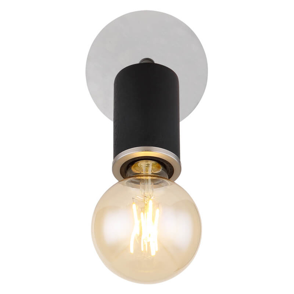 Ścienna lampa regulowana Joseba 54032-1B do czytania czarna
