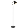 Stojąca lampa podłogowa Nitta 108016 metalowa do sypialni czarna