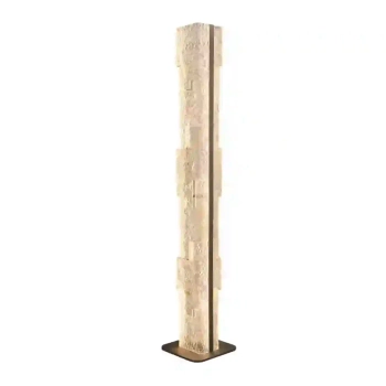 Podłogowa lampa EVEREST brązowa F0063 1xLED 115W 3000K do salonu