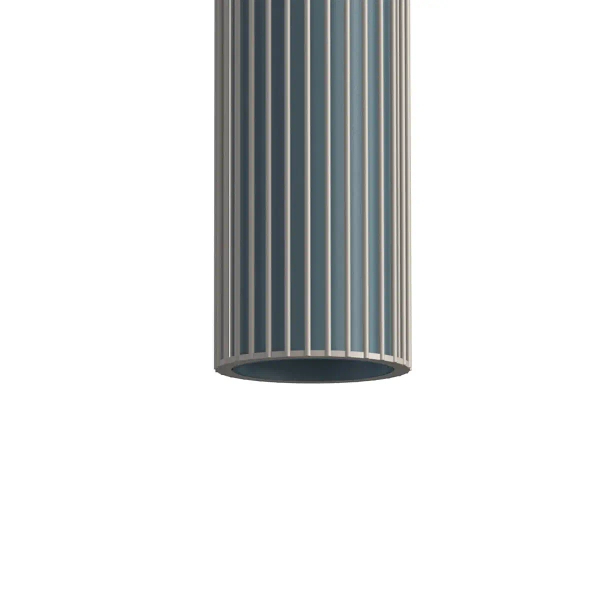 Podłużna lampa wisząca CAMELEON SINGLES 12194 jedwabisty grafit