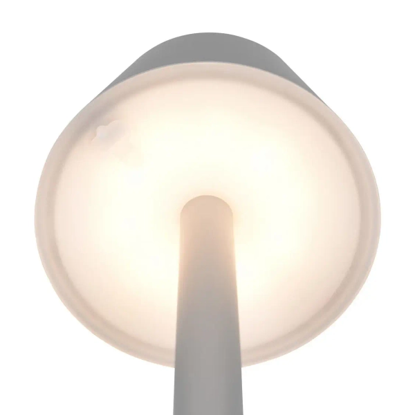 Stolikowa lampa na taras VIDAL R54991177 LED 1,5W 3000K IP44 szara
