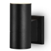 Metalowa lampa naścienna Bowery O574WL-01B IP54 czarna
