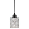 Szklana lampa wisząca Hollywood 46483000 tuba przezroczysty