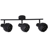 Regulowana LAMPA sufitowa REUS LP-8069/3WS BK Light Prestige metalowa OPRAWA geometryczny spot czarny