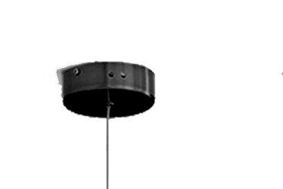Lampa podwieszana kryształ Arctic SMP0099 black Step LED 104W 3000K belka czarna