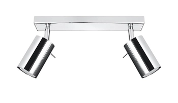 LAMPA sufitowa SL.0728 metalowa OPRAWA listwa SPOT ścienne tuby chrom