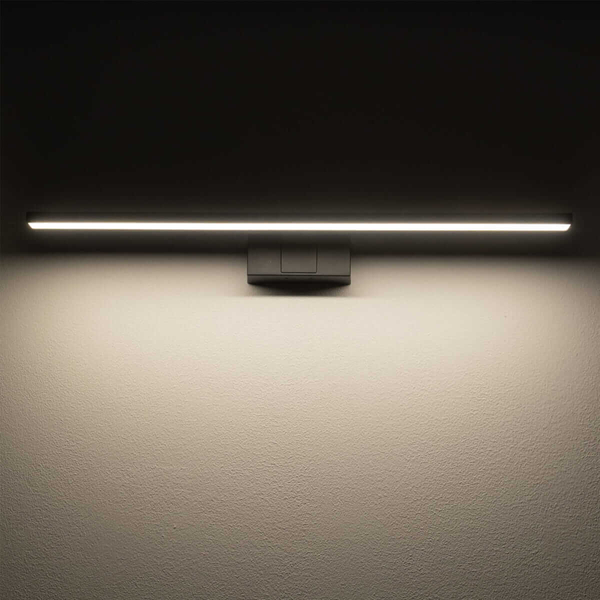 Naścienny kinkiet Cezanne 10670 LED 12W 3000K IP44 do łazienki czarny