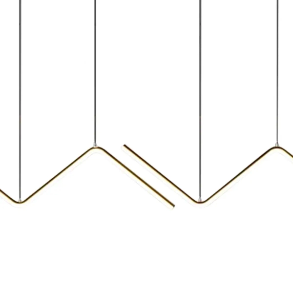Liniowa lampa wisząca VERTE ML1179 LED 22W 4000K czarna
