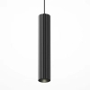 Wisząca lampa podłużna Calipso P106PL-01-GU10-B do salonu czarny