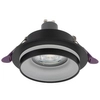 Wpustowa lampa Jet 6920 do przedpokoju oczko metalowa czarna