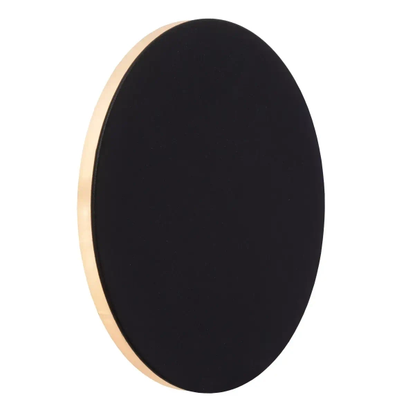 Ścienna lampa okrągła Eklyps 46201/06/30 LED 6W 3000K do salonu czarna