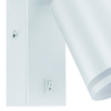 Nowoczesna lampa ścienna ZULA 03997 Ideus kinkiet do salonu biały